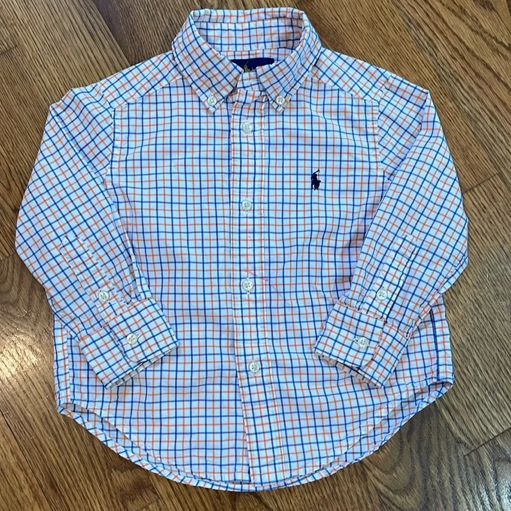 Boy’s Ralph Lauren Button Up/Button Down Shirt. Size 2/2T.